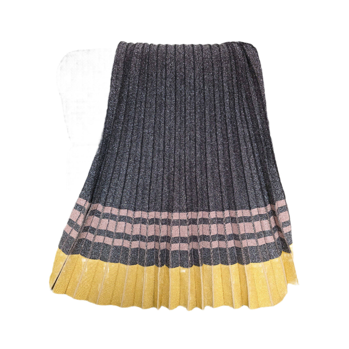 Derek Lam 10 Crosby Pleated Lurex Knit Dress