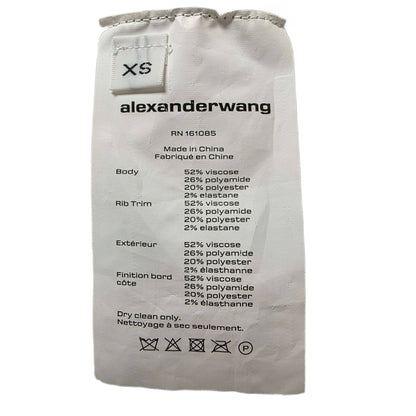 Alexander Wang Lurex Crop Top