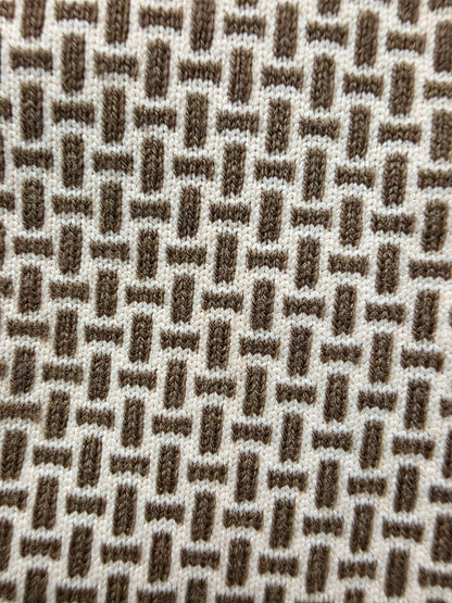 Hermès Mosaique Sleeveless Cropped Sweater