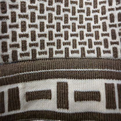 Hermès Mosaique Sleeveless Cropped Sweater