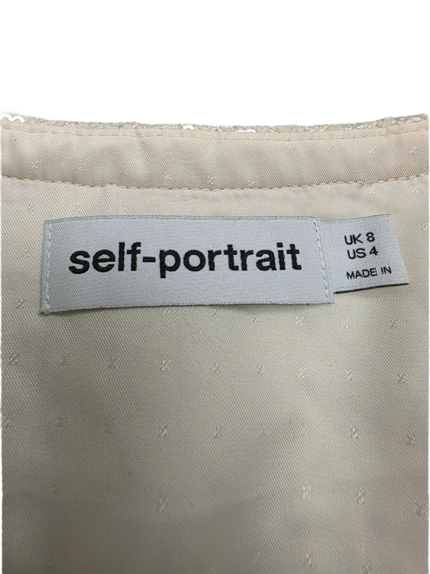 self-portrait Boucle Dress