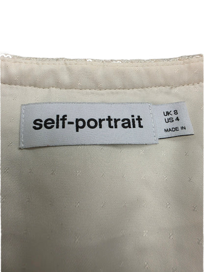 self-portrait Boucle Dress