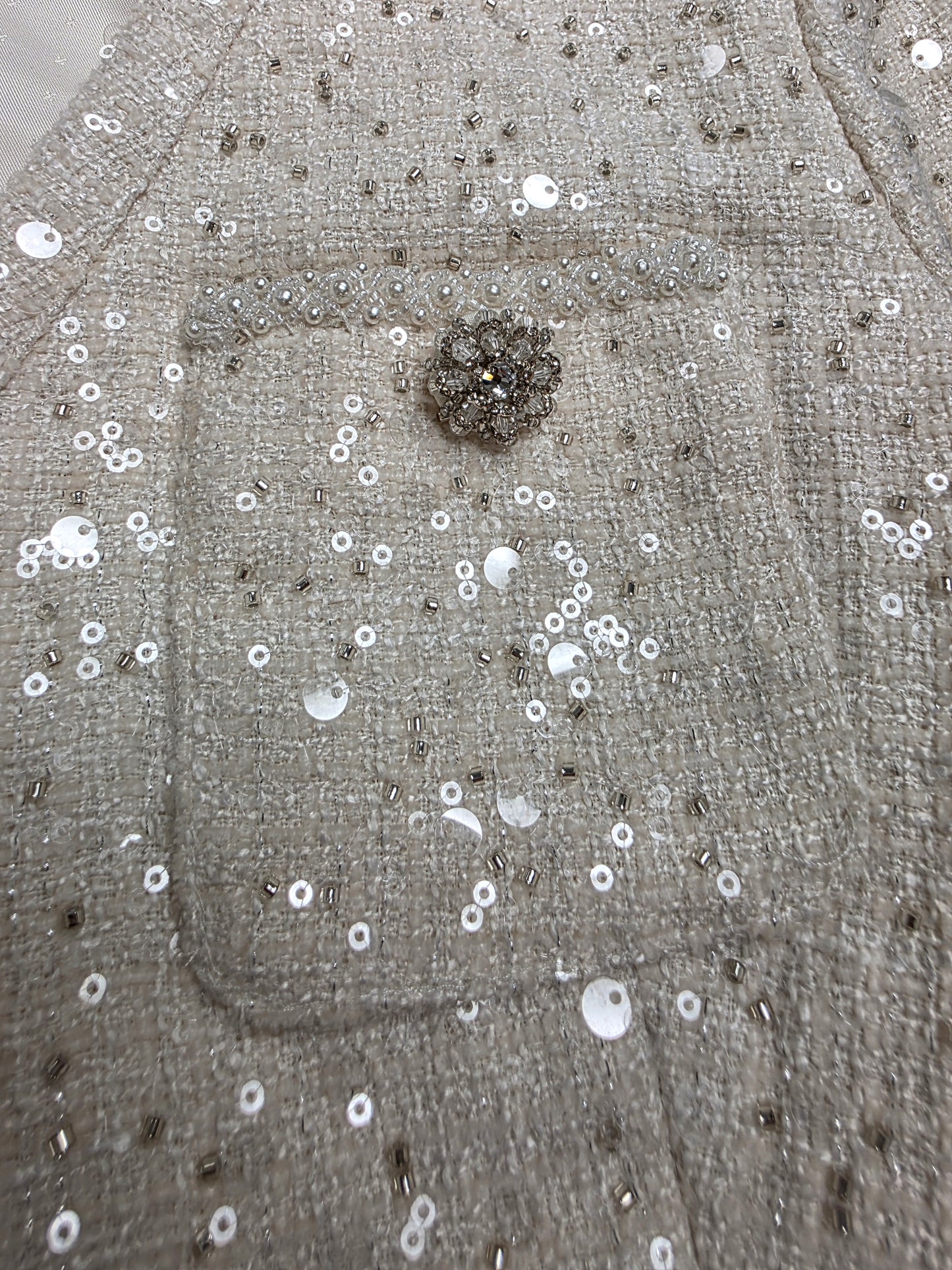 self-portrait Boucle Dress