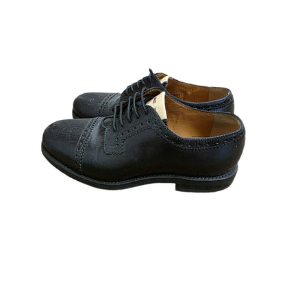 GUCCI Black Derby Men's Lace Up Dress Shoes