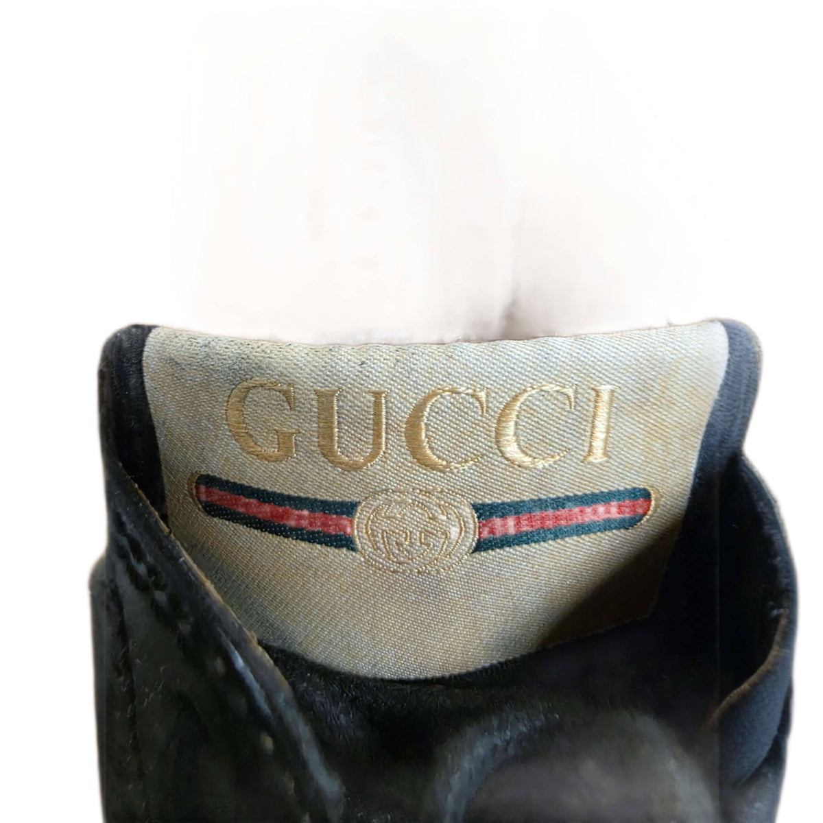 GUCCI Black Derby Men's Lace Up Dress Shoes