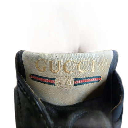 GUCCI Black Derby Men's Lace Up Dress Shoes
