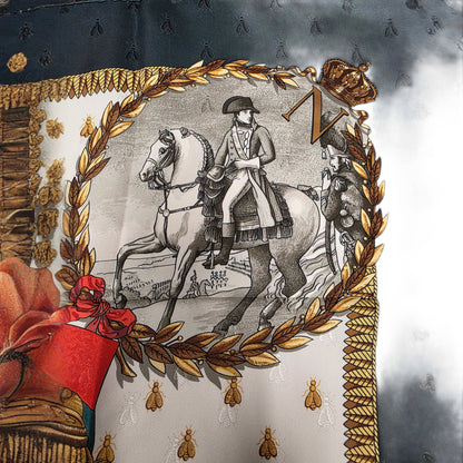 Hermes Napoleon Jacquard By Philippe Ledoux Silk Scarf
