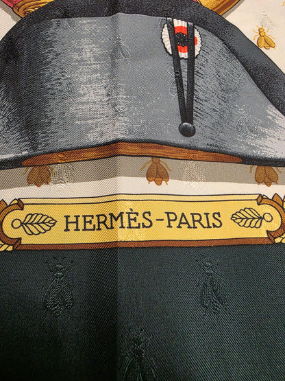 Hermes Napoleon Jacquard By Philippe Ledoux Silk Scarf
