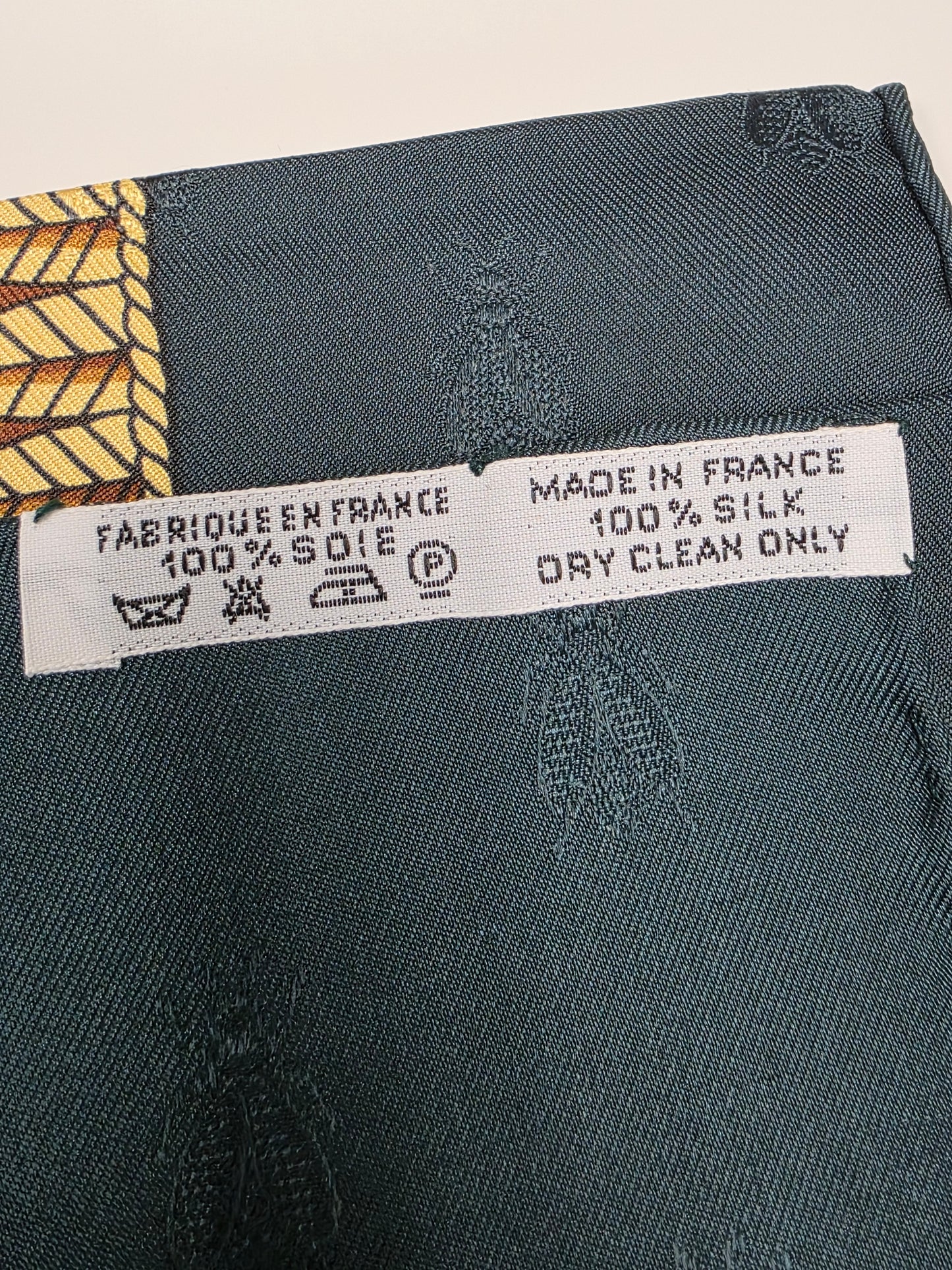 Hermes Napoleon Jacquard By Philippe Ledoux Silk Scarf