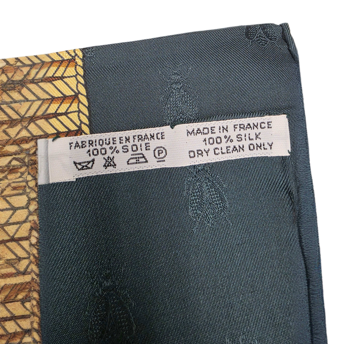 Hermes Napoleon Jacquard By Philippe Ledoux Silk Scarf