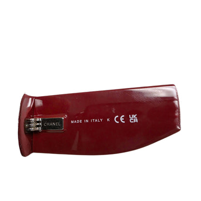 Chanel Cat Eye Sunglasses Blue/Burgundy