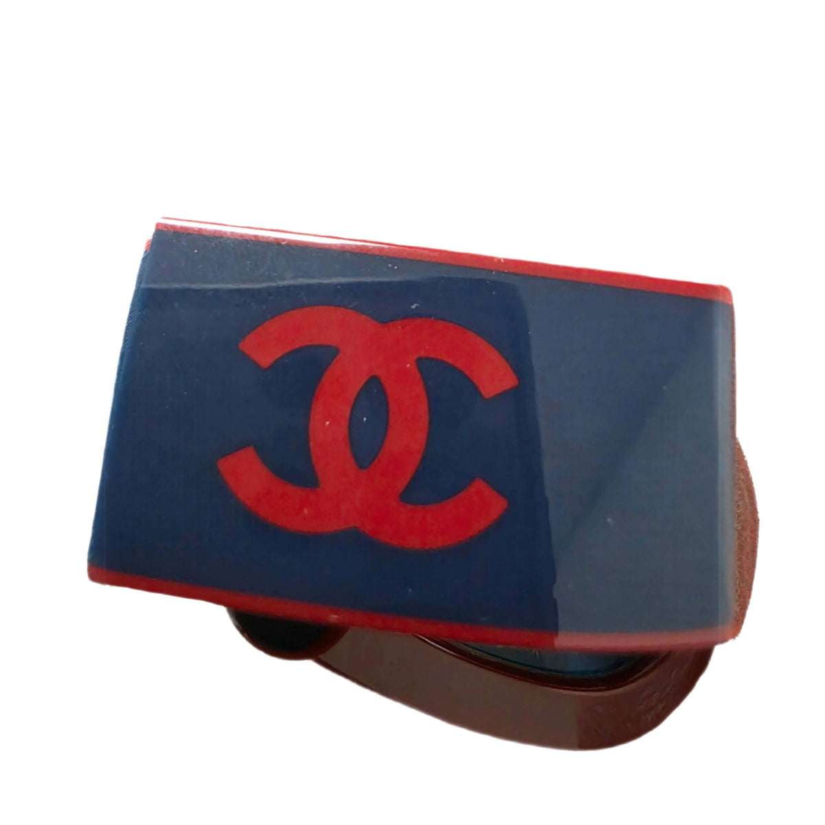 Chanel Cat Eye Sunglasses Blue/Burgundy