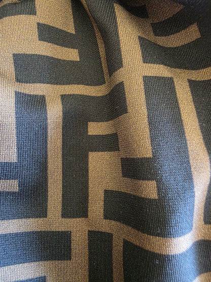 Fendi Monogram Printed Two-Piece Bikini Set