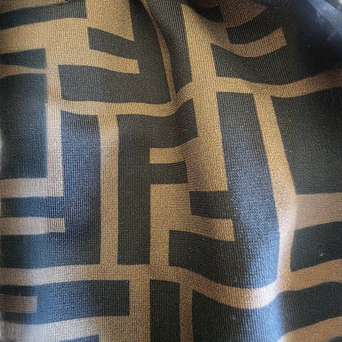 Fendi Monogram Printed Two-Piece Bikini Set