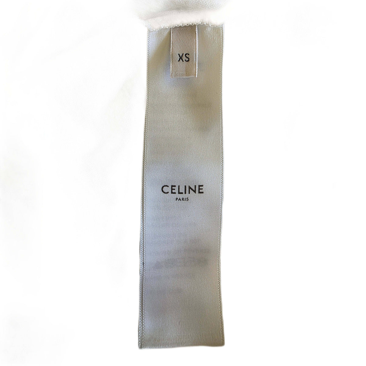 Celine Paris Triomphe Classic Ecru T-Shirt