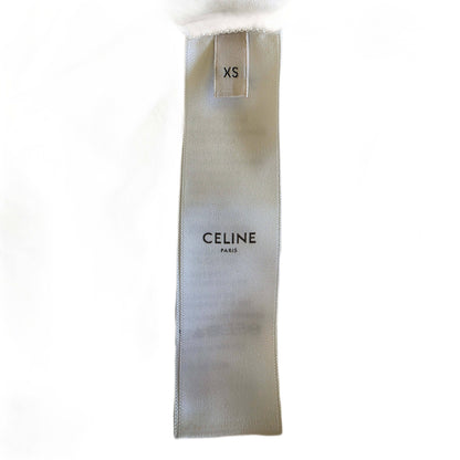 Celine Paris Triomphe Classic Ecru T-Shirt