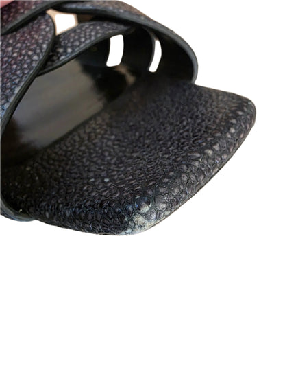 Saint Laurent Leather Slides