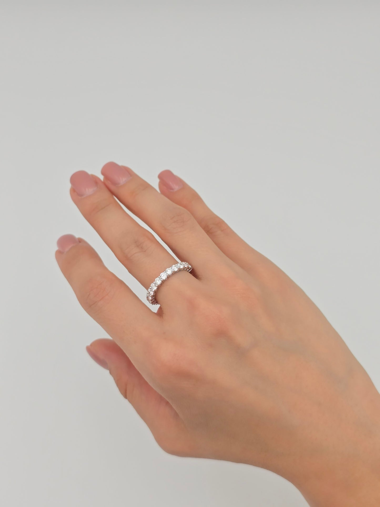 Round Shape Diamond Ring 14K Solid Gold – 2.054 CT