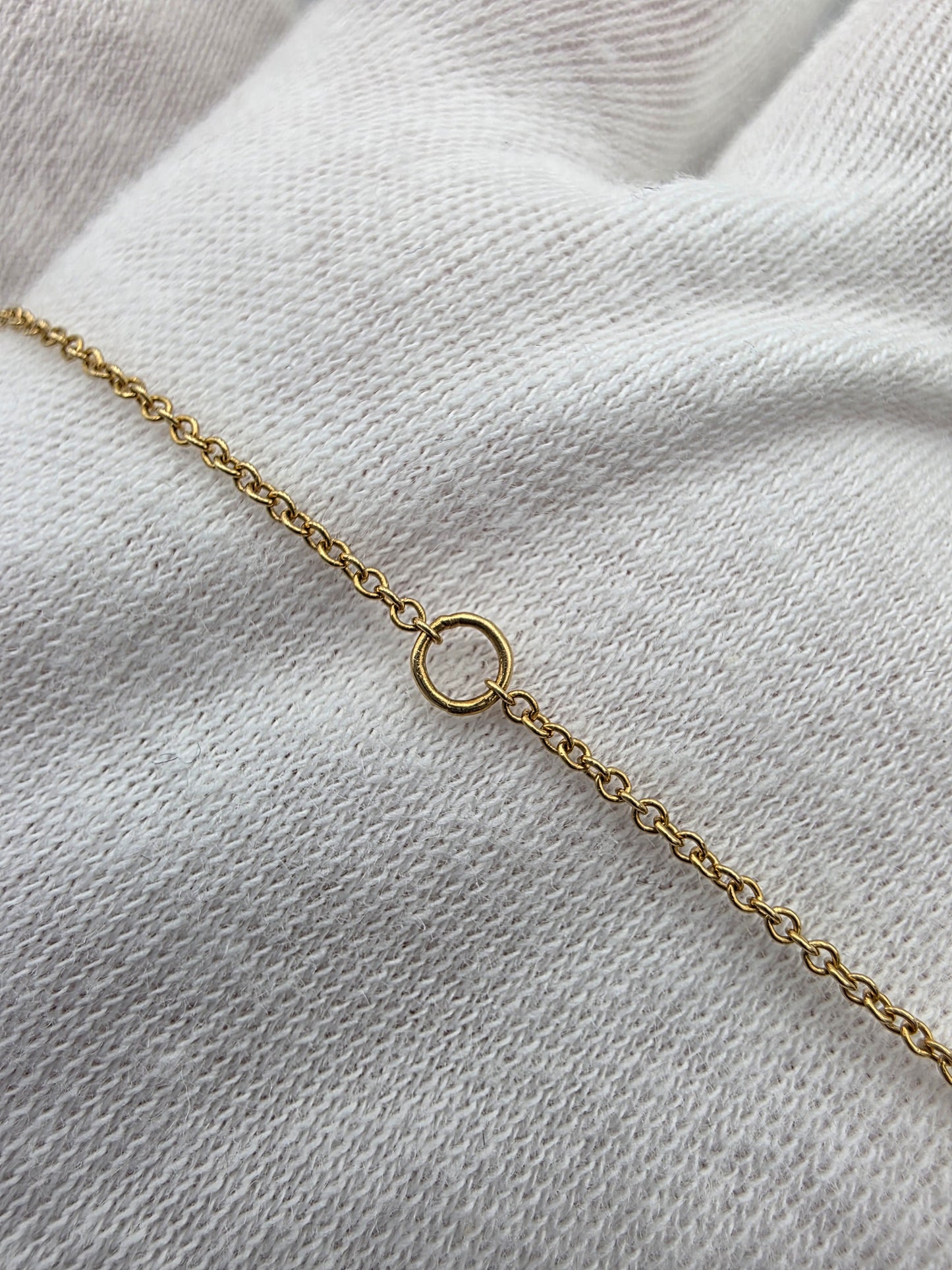 Tiffany 18K Yellow Gold Lock and Key Pendant