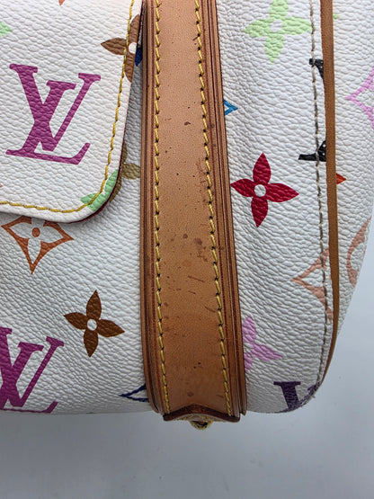 Louis Vuitton Multicolore Monogram Priscilla Bag White