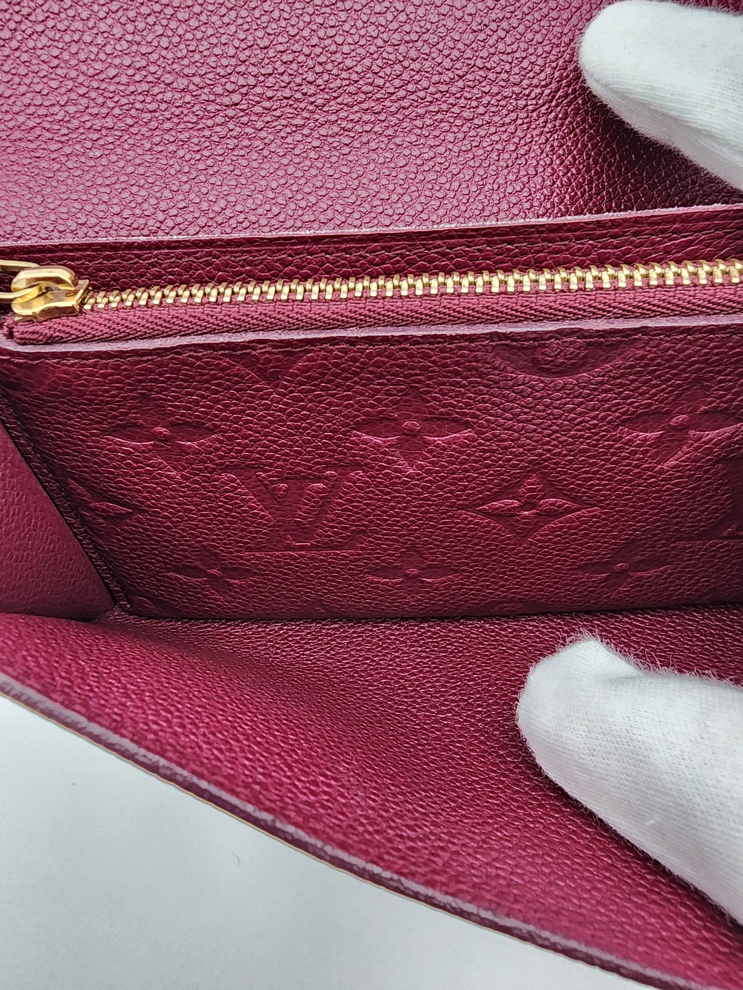 Louis Vuitton Aurore Monogram Empreinte Curieuse Wallet