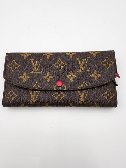 Louis Vuitton Emilie Wallet Monogram Canvas Fuchsia