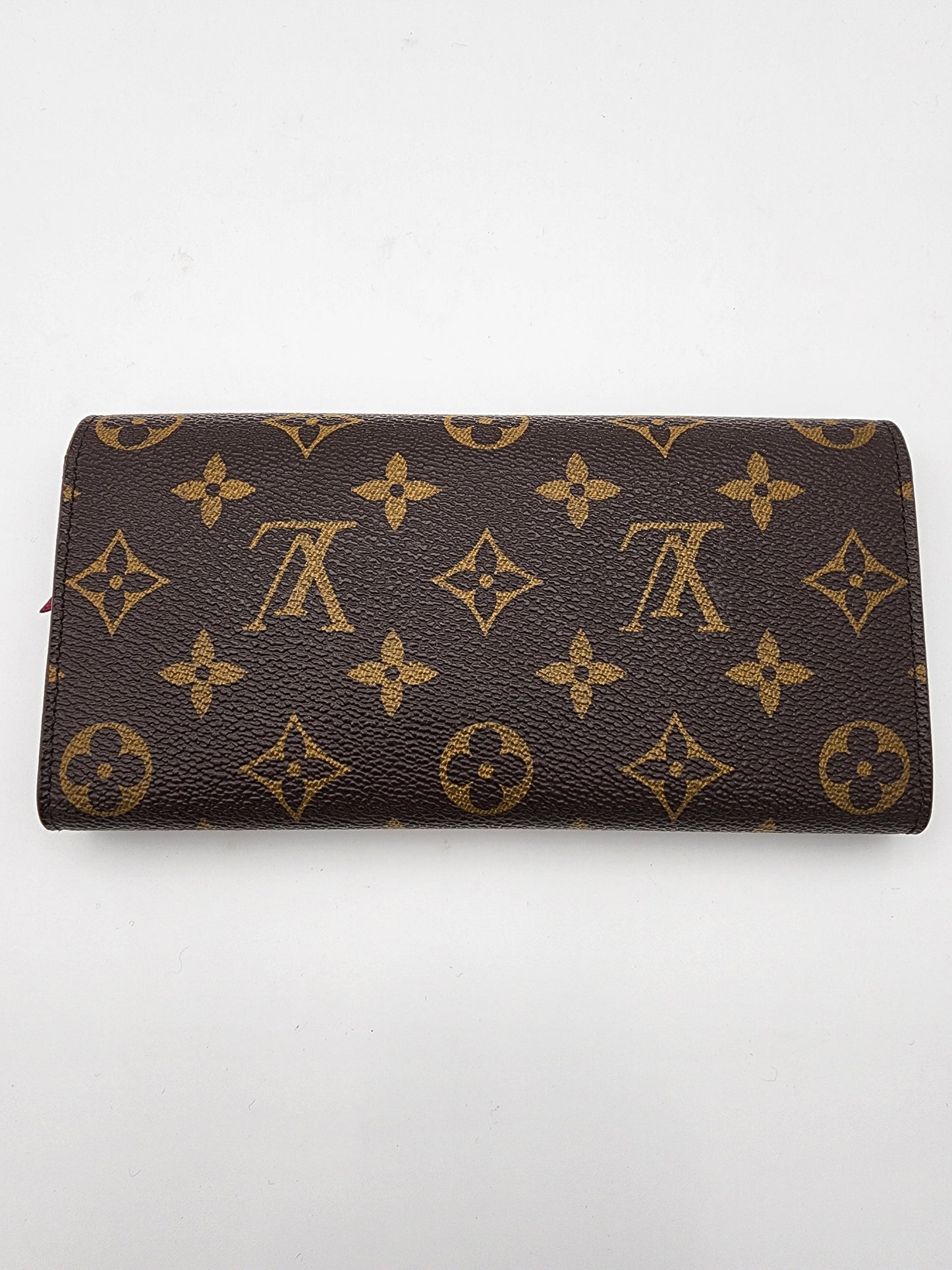 Louis Vuitton Emilie Wallet Monogram Canvas Fuchsia
