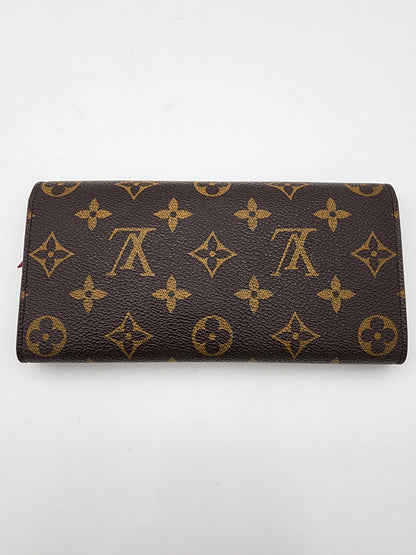 Louis Vuitton Emilie Wallet Monogram Canvas Fuchsia