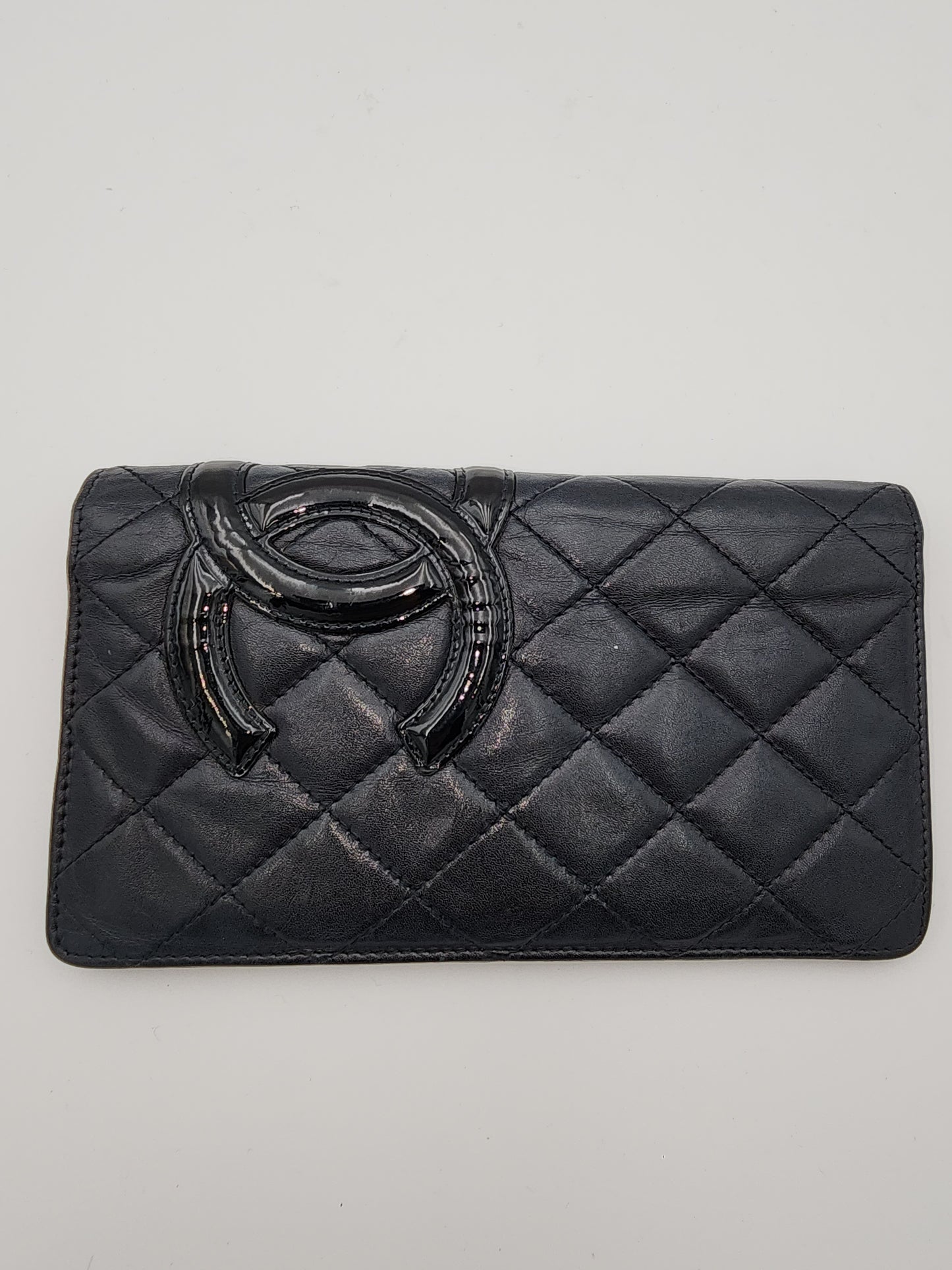 Chanel Calfskin Quilted Cambon Wallet