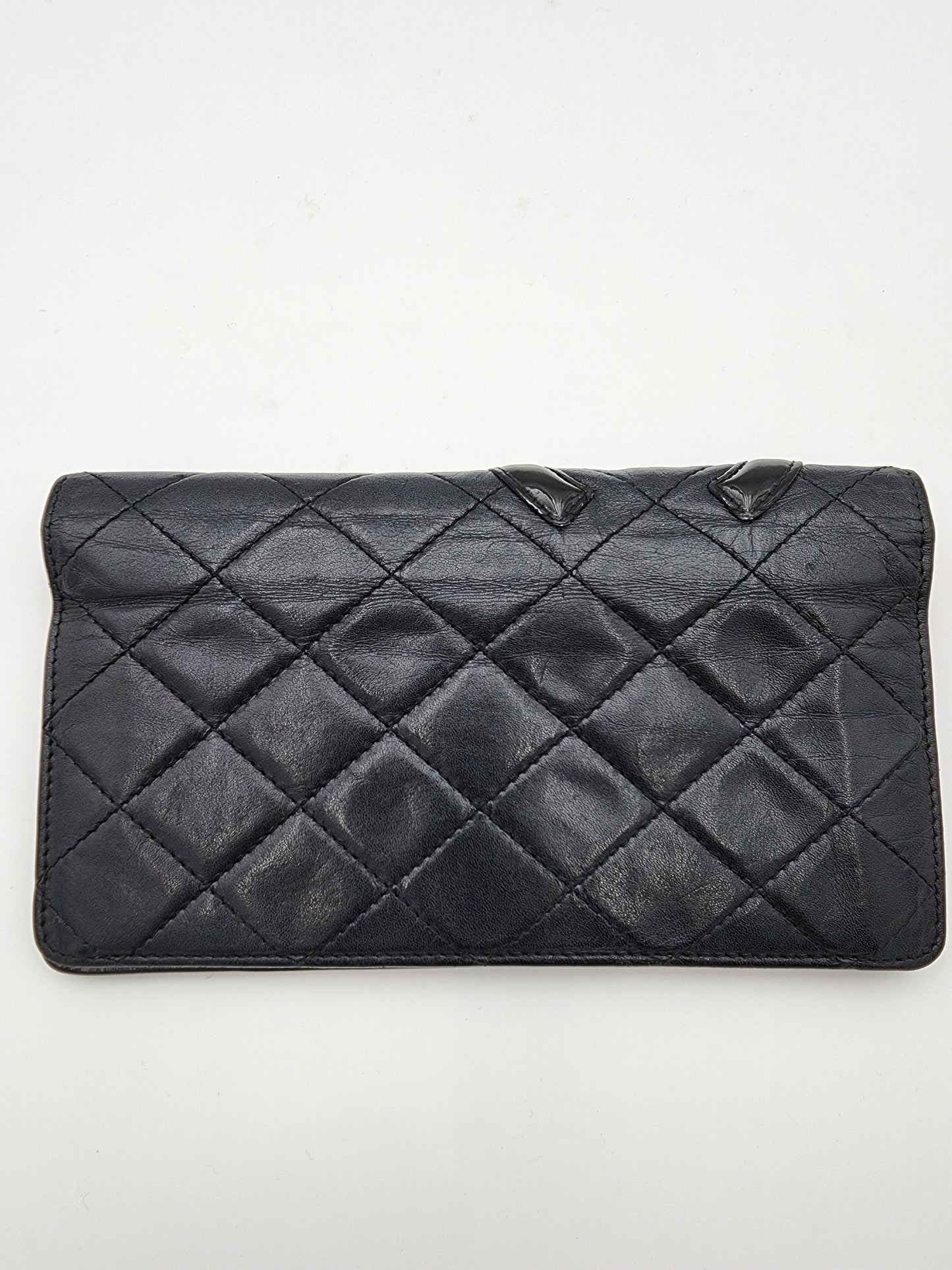 Chanel Calfskin Quilted Cambon Wallet