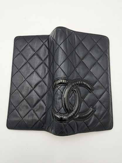 Chanel Calfskin Quilted Cambon Wallet