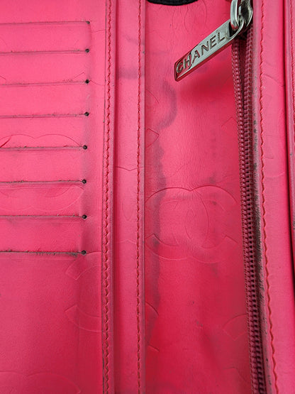 Chanel Calfskin Quilted Cambon Wallet