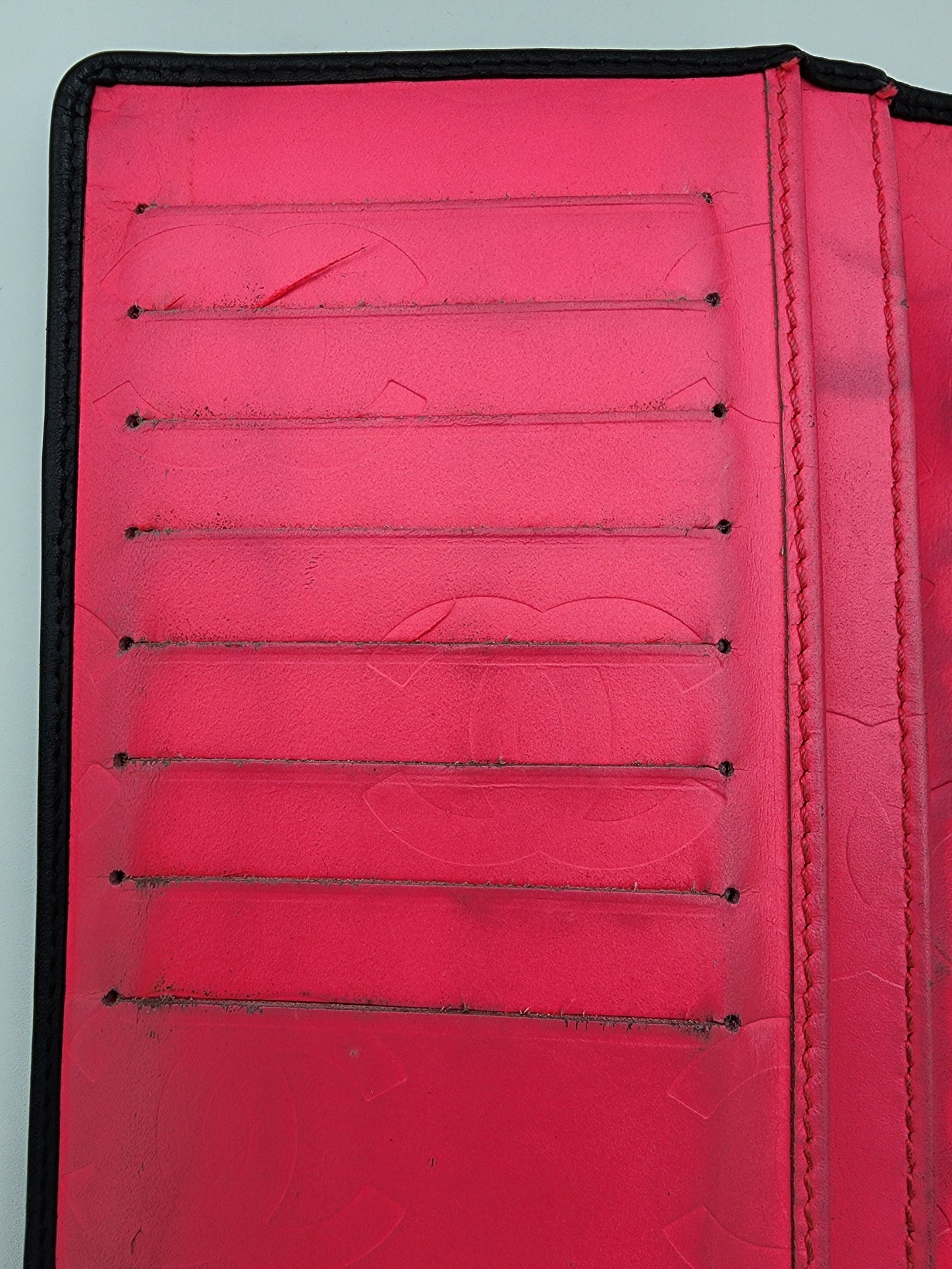 Chanel Calfskin Quilted Cambon Wallet