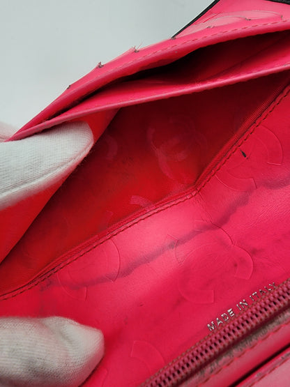 Chanel Calfskin Quilted Cambon Wallet