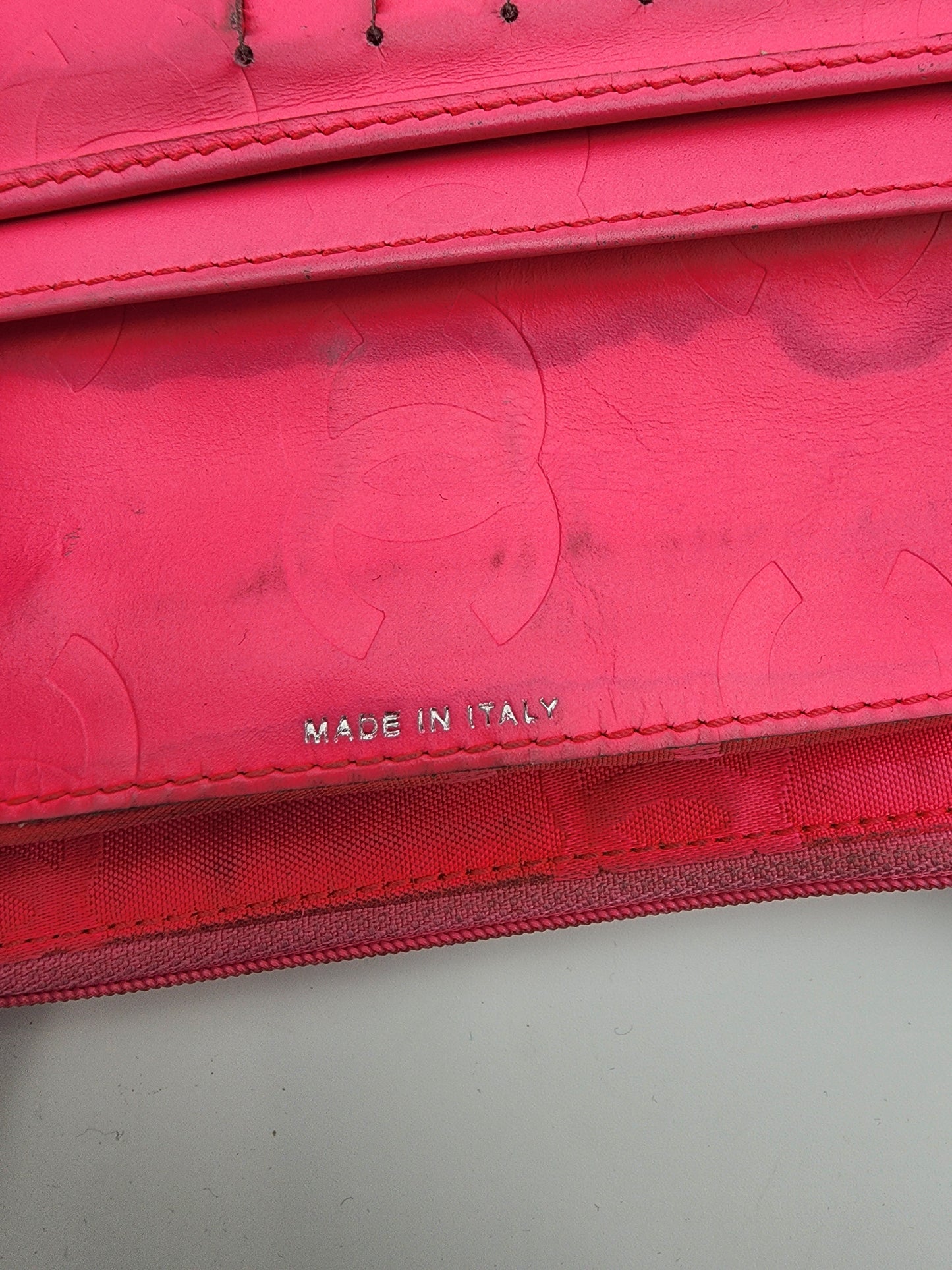 Chanel Calfskin Quilted Cambon Wallet