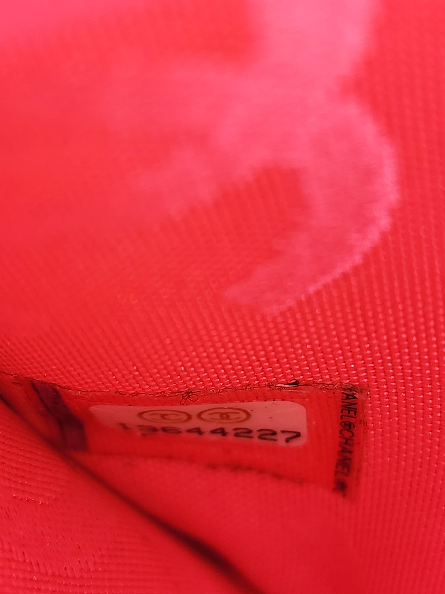 Chanel Calfskin Quilted Cambon Wallet