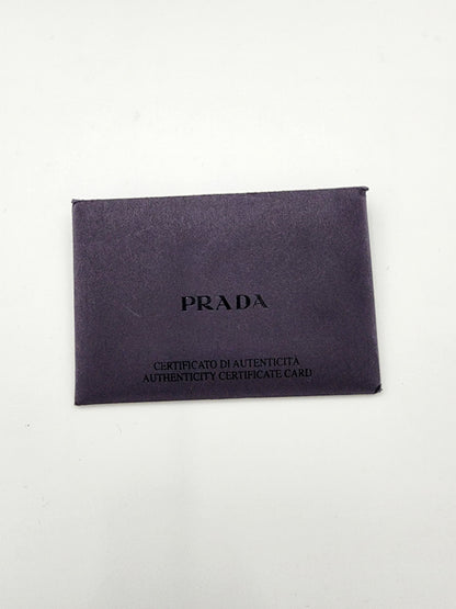 Prada Tessuto Nappa Leather Gaufre Small Tote Black