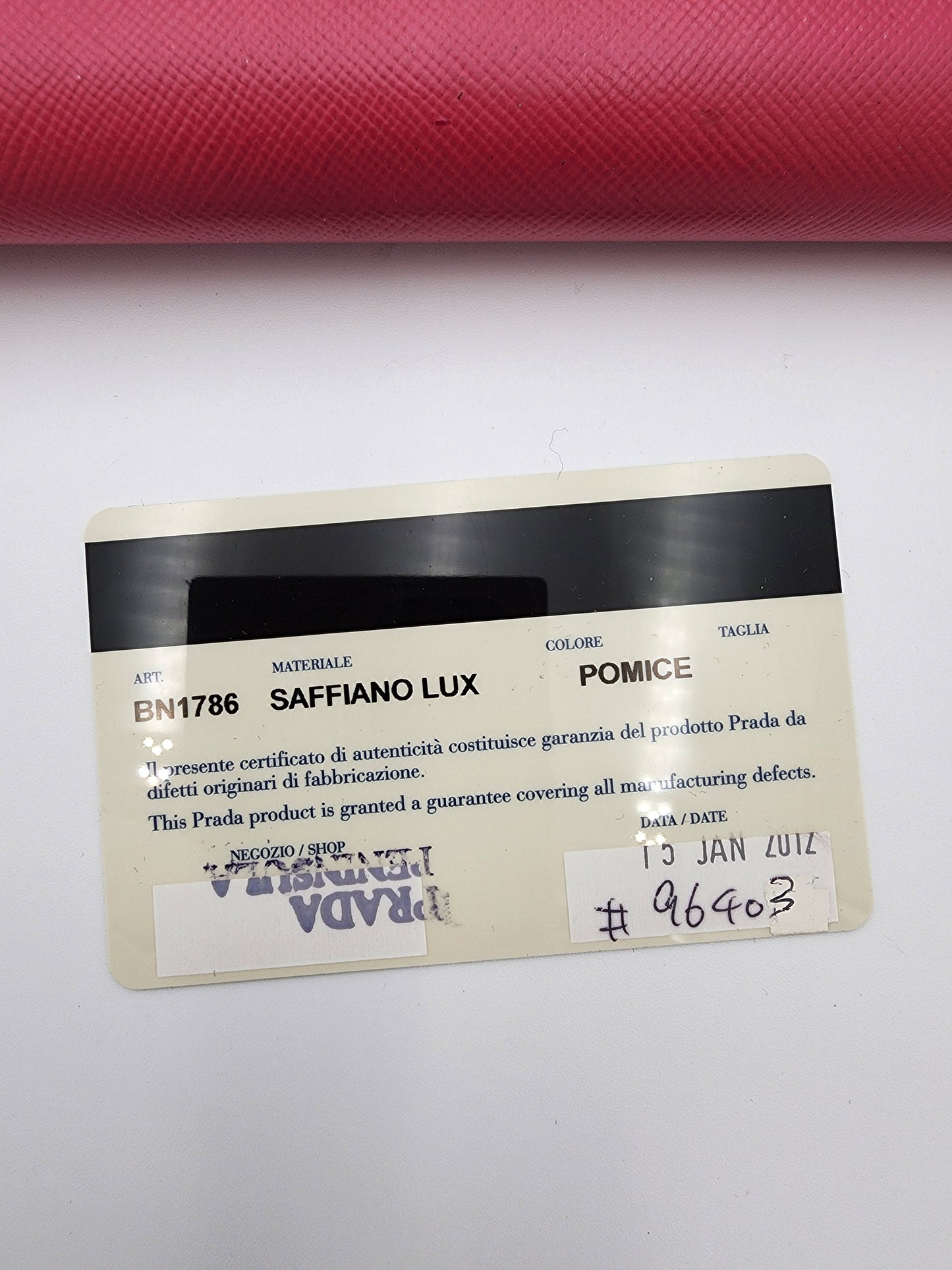Prada Large Saffiano Leather Wallet Fiery Red