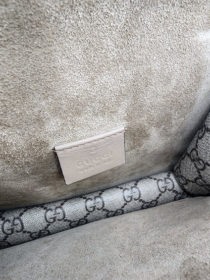 Gucci Mini Dionysus Shoulder Bag Beige GG Supreme