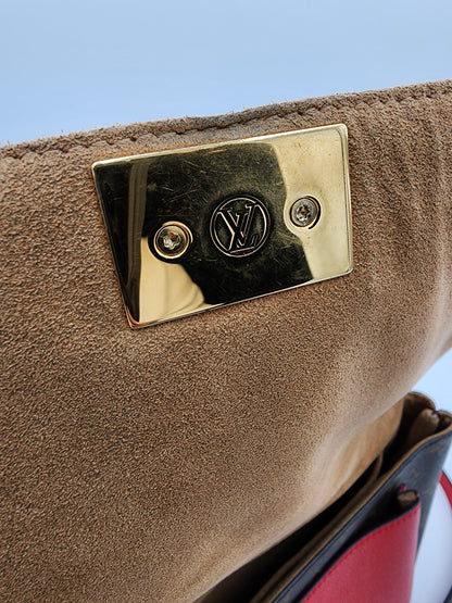 Louis Vuitton Monogram Marignan Satchel Coquelicot