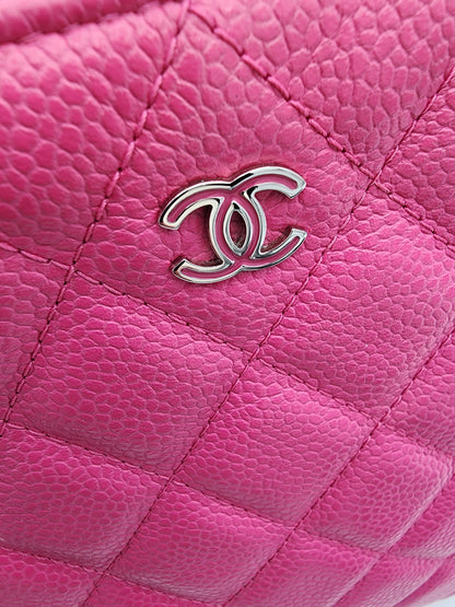 Chanel CC Classic Medium Clutch Bag Calfskin Leather