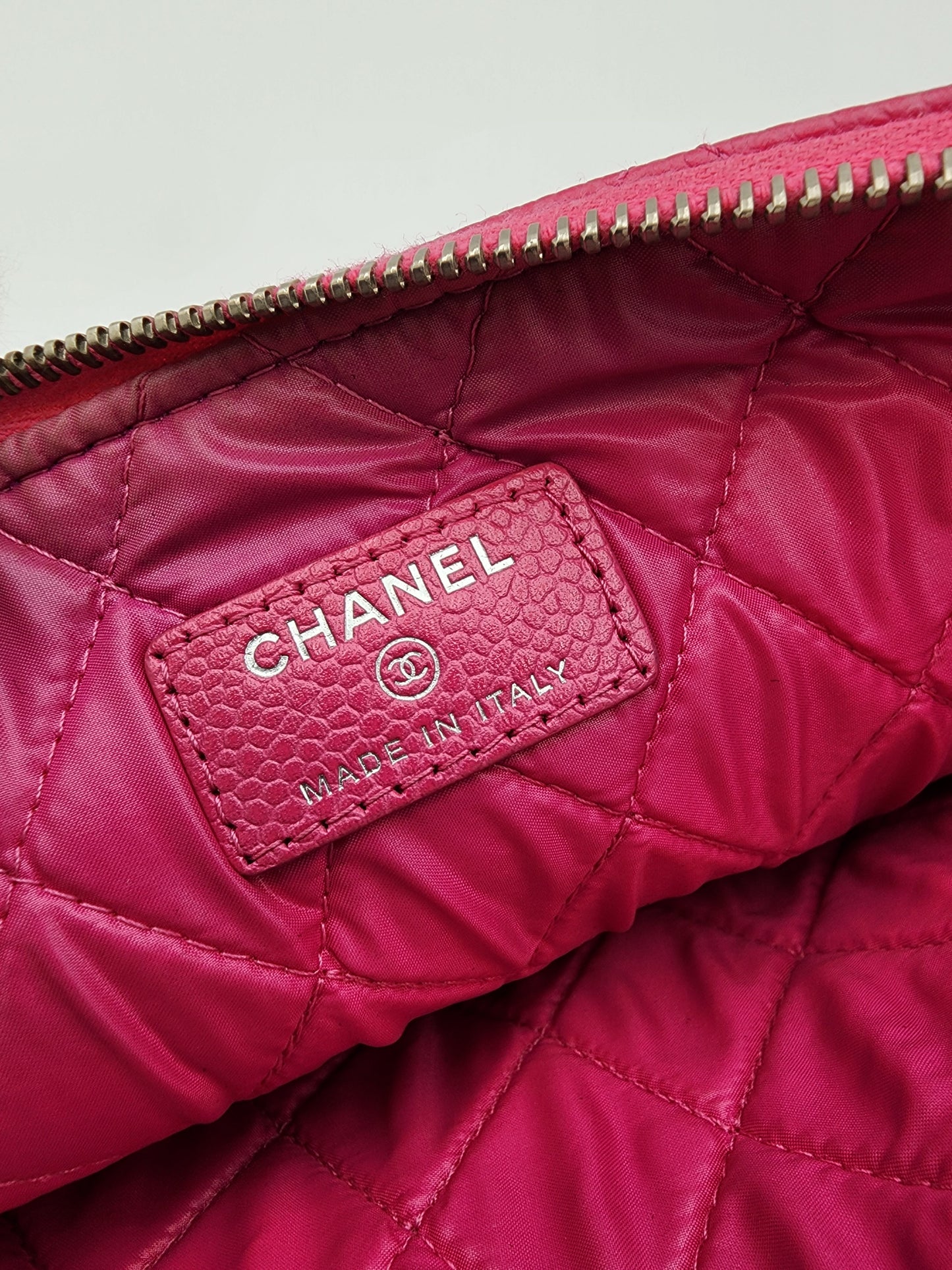 Chanel CC Classic Medium Clutch Bag Calfskin Leather