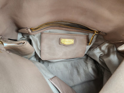 Miu Miu Nappa Matelassé Top Handle Bag Cammeo