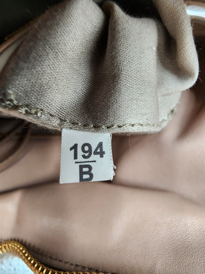 Miu Miu Nappa Matelassé Top Handle Bag Cammeo