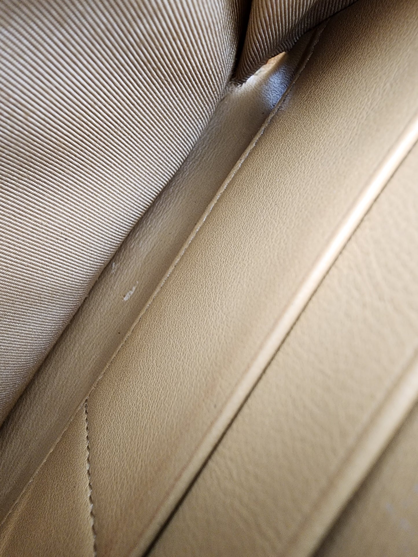 Chanel Matelassé Gold Patent Leather Zip-Around Wallet