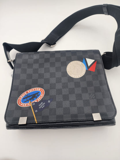 Louis Vuitton District PM LV League Edition Damier Graphite