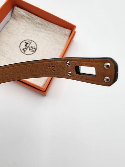 Hermès Mini Kelly Double Tour Bracelet Swift Calfskin Noir T2