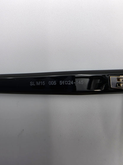 Saint Laurent Monogram SL M15 Oversized Round Sunglasses