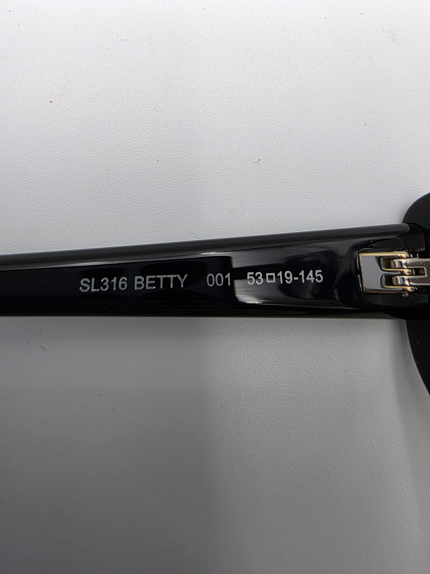 Saint Laurent SL 316 Betty Narrow Cat-Eye Sunglasses