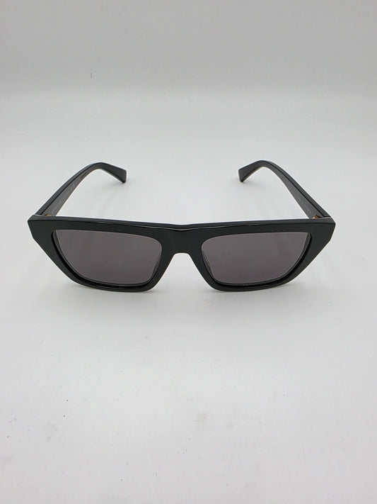 Bottega Veneta BV1291S Narrow Angular Cat-Eye Sunglasses